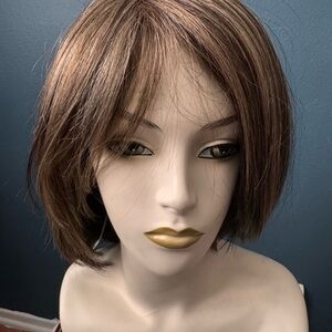 Elegant Brown Bob Wig for Women